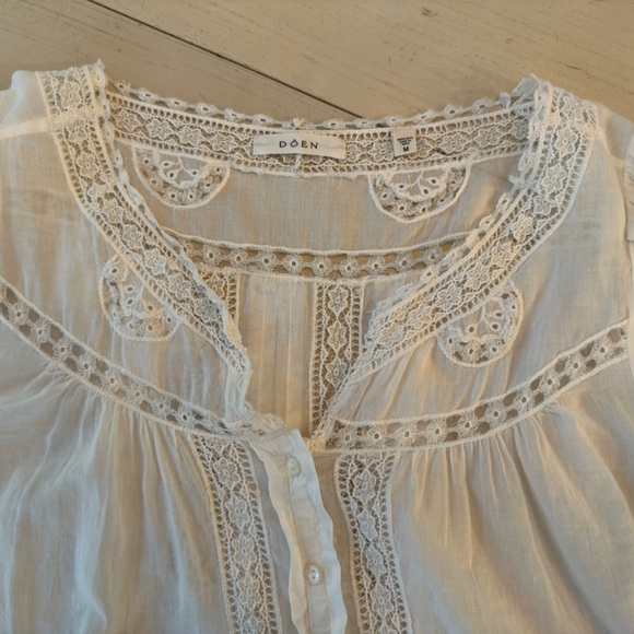 Dôen Celeste Top in Salt - Picture 3 of 8